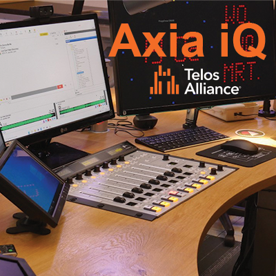 Axia iQ at Fidelio Radio