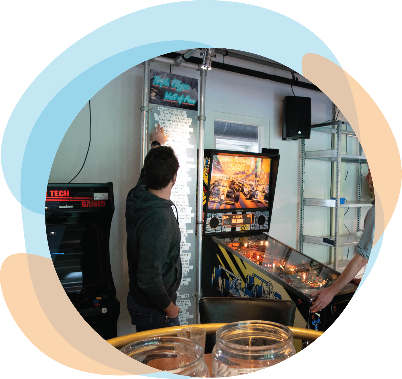 Het pinball klassement bij Triple Audio