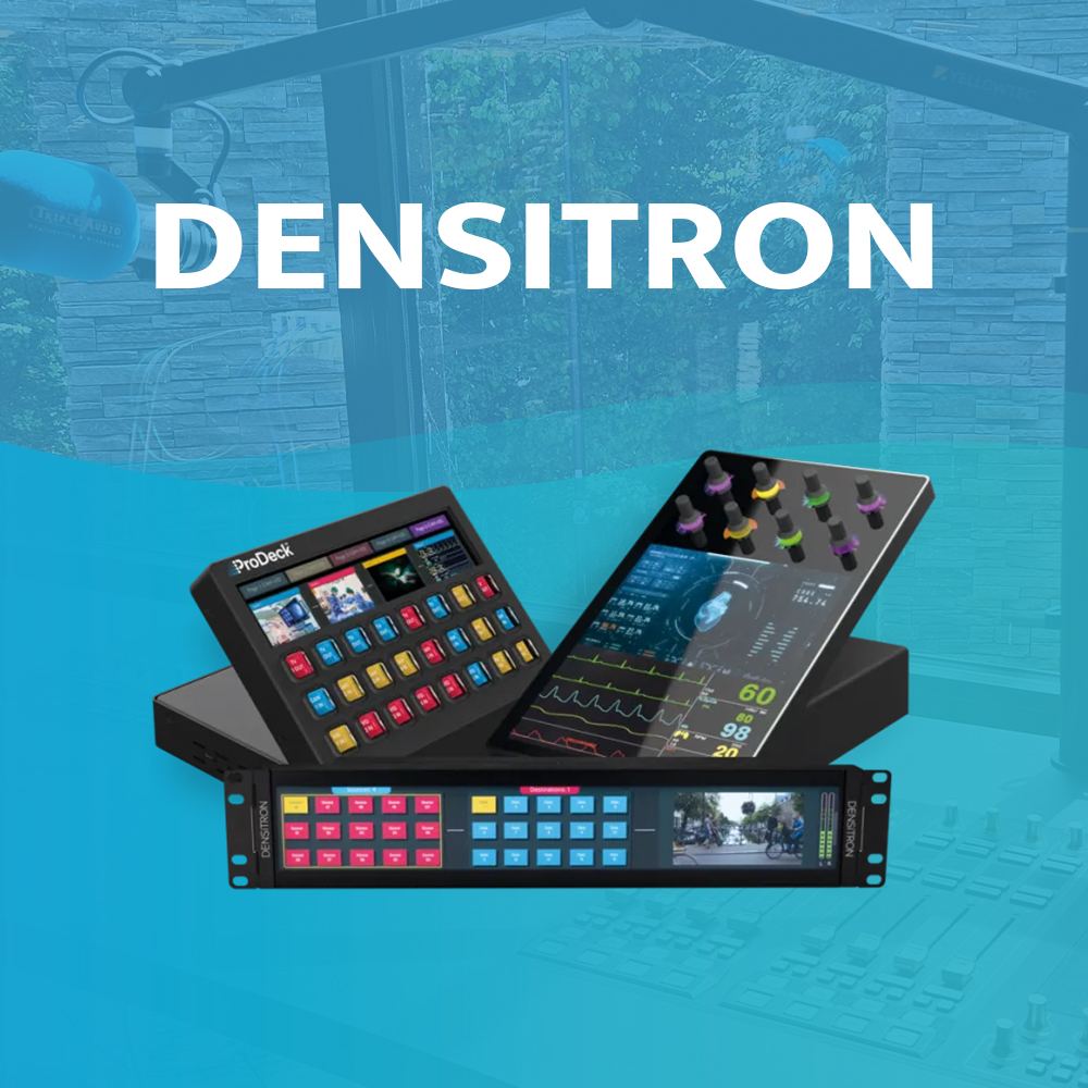 Alle controle binnen handbereik met Densitron