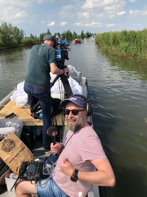 Jeroen Kijk in de Vegte met de Comrex ACCESS NX